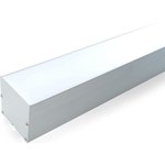 Профиль накладной для светодиодной ленты CAB265 «накладной», цвет серебро, 10376