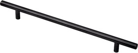 Ручка-рейлинг 12 мм, 288 мм, матовый черный R-3020-288 BL