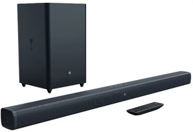 Фото 1/10 Динамик JBL Звуковая панель JBL Bar 2.1 Deep Bass (JBLBAR21DBM2BLKUK