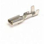 AX381, Контакт гнездовой серии 2.8 (с фиксацией) под сечение 0,5- 1,0 кв. мм.