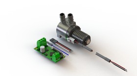 6 28V 850mbar Direct drive, Seal-less Coupling Centrifugal Water Pump, 9L/min