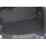 15105003, Коврик автомобильный в багажник Skoda Kodiaq (7 мест) 2017-н.в., полиуретан