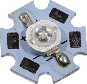 ARPL-STAR-3W-GES45 BLUE, светодиод SMD синий.d=20 мм, h=8 мм GENESIS 45 mi