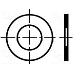 B12/BN748, Шайба, круглая, M12, D=24мм, h=0,5мм, пружинная сталь, DIN: 988