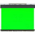 EA LED78X64-E, Подсветка, EADOGXL160, LED, 78x64x3,8мм, зеленый