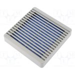 XPFA120GY, Racks & Rack Cabinet Accessories Filter Grill 4.7" Grey