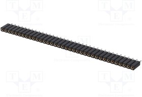 BL36PZ, Гнездо, штыревое, "мама", PIN 36, прямой, 2,54мм, THT, 1x36