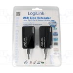 UA0021D, Экстендер USB, USB 1.1,USB 2.0, 0,3м, 480Мбит/с, Дальность: 60м