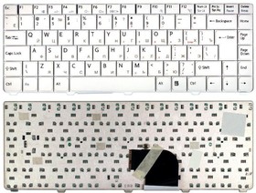 Клавиатура для ноутбука Sony Vaio VGN-C белая