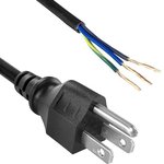 311329-01, AC Power Cords 16AWG 13A 20IN NORTH AMER BLACK