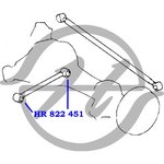 HR822451, Сайлентблок рычага подвески