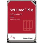 Жесткий диск NAS 4 TB WD WD40EFPX Red Plus 3.5", SATA3, 6Gb/s, 5400 RPM, 256Mb