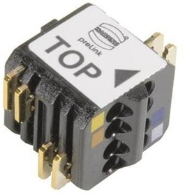 Фото 1/2 20820000005, Terminal Block Interface Modules prelink new black TERMINATION CODE 1PC