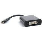 Переходник Cablexpert USB Type-C/DVI, 15см, пакет (A-CM-DVIF-01)