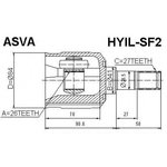 HYIL-SF2, ШРУС внутренний