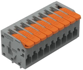 2601-1109, TERMINAL BLOCK, WIRE TO BRD, 9POS, 16AWG