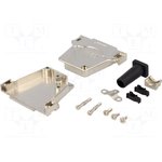 DS1047-02-25M2BS, Корпус для разъемов D-Sub, D-Sub HD 44pin,D-sub 25pin, UNC4-40