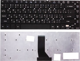 Фото 1/2 Клавиатура для ноутбука Acer Aspire 3830 3830G 3830T черная без рамки