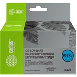 Картридж струйный Cactus CS-L0R40AE 957XL черный (73мл) для HP OfficeJet ...