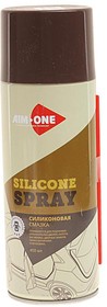 Фото 1/2 Смазка силиконовая 450мл аэрозоль Silicone Spray AIM-ONE