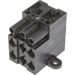 93.030.5153.0, ST18 Series Distribution Block, 5-Pole, Male to Female, 5-Way ...