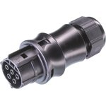 96.051.4153.1, RST20i5 Series Circular Connector, 5-Pole, Female, Cable Mount ...