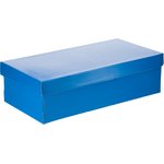 Короб архивный для хранения Attache 445х225х115 синий каширован.картон