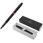 Ручка перьевая Parker IM Professionals Flame Orange BT син0,8мм кор.2172943