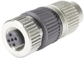 21032122407, Circular Metric Connectors CIRC CONNECTOR HARAX M12 L4 FEM