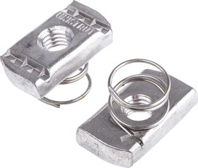 Фото 1/2 P NS10 SS, Channel Nut, M10, Nut Base Dimensions 21 x 41mm, Stainless Steel, 0.04kg