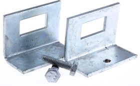 Фото 1/2 P 1796 A, Steel Beam Clamp, Fits Channel Size 21 x 21mm