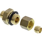 0101 06 13, Brass Pipe Fitting, Straight Compression Coupler ...