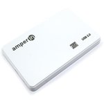 Корпус для жесткого диска Amperin AM25U2PW 2,5" USB 2.0 пластиковый, белый