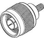 73276-2370, Conn Type N 50Ohm Crimp ST Cable Mount F Tray