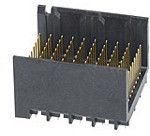 76165-1107, Conn Backplane HDR 90 POS 1.9mm Press Fit ST Thru-Hole Impact™ Tray