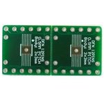 204-0023-01, PCBs & Breadboards .5mm Pitch, 12 Pin DFN to DIP Adapter