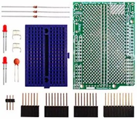 206-0002-02, Component Kits Through Hole Prototyping Shield for Arduino with Components and Free Breadboard