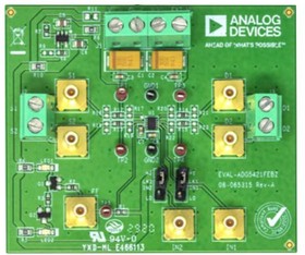 EVAL-ADG5421FEBZ, Evaluation Board, ADG5421F, Dual SPST Switch, ± 60 V Fault Protection and Detection, 11 Ohm
