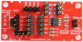 710-0011-01, Amplifier IC Development Tools OP Amp Board 3x5x.5