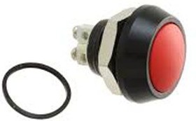 MMP0120/ARDS, annodised blk,red,screwIP