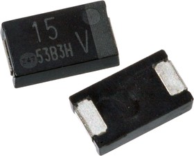 Фото 1/3 EEFCX1V150R, ЧИП электролит.конд. 15мкф 35В -55+105гр 7.3х4.3
