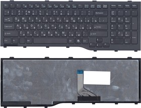 Фото 1/2 Клавиатура для ноутбука Fujitsu Lifebook AH532 NH532 черная