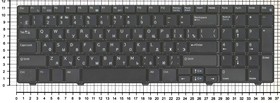 Фото 1/2 Клавиатура для ноутбука Dell Vostro 3700 черная без подсветки