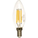 Лампа LED Filament Свеча E14 9W 680lm 2700К SQ103801109 103801109