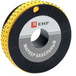plc-KM-4-0, Маркер-кабельный 4,0кв.мм "0" (к-500ед) (ЕС-2) EKF