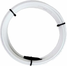 Фото 1/5 Греющий кабель для установки в трубу без сальникового узла - 1м ГКвТ 1м (белый)