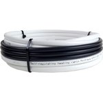 Греющий кабель для установки в трубу без сальникового узла - 12м ГКвТ 12м (белый)