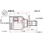 NSID-TN, ШРУС внутренний левый 23x40x25
