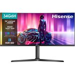 Монитор Hisense 34" 34G6H черный VA LED 21:9 HDMI HAS Piv 400cd 178гр/178гр ...