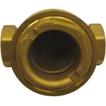 Brass Sight Glass Non Return Valve, BSP 1/2in, 12 bar